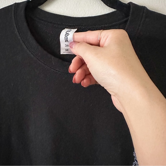 Black “Stop Asian Hate” Sweatshirt - Unisex Medium - Picture 4 of 4